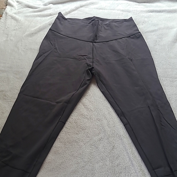 Charcoal Grey Adidas Leggings - Picture 1 of 10